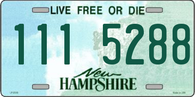 NH license plate 1115288