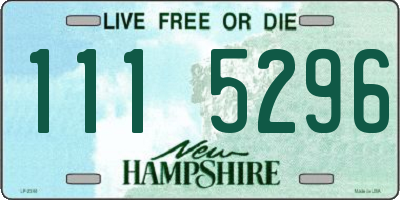 NH license plate 1115296