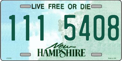 NH license plate 1115408