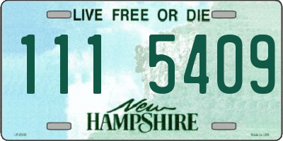 NH license plate 1115409