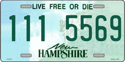 NH license plate 1115569