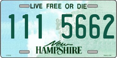NH license plate 1115662