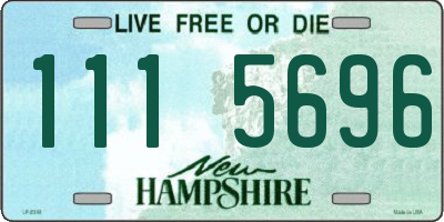 NH license plate 1115696