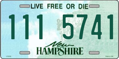 NH license plate 1115741