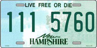 NH license plate 1115760