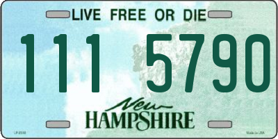 NH license plate 1115790