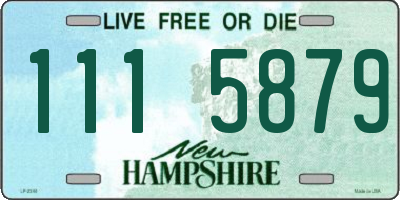 NH license plate 1115879