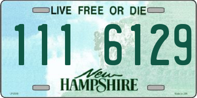 NH license plate 1116129