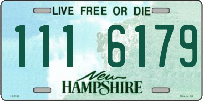 NH license plate 1116179