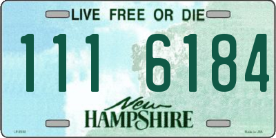 NH license plate 1116184