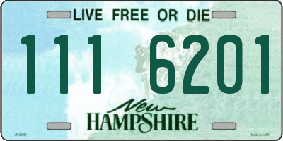 NH license plate 1116201