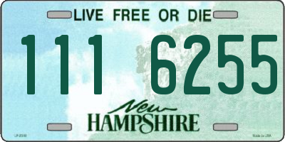 NH license plate 1116255
