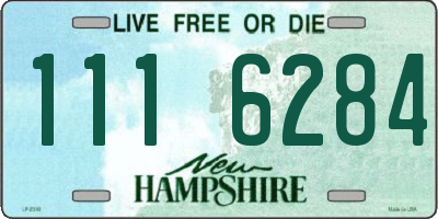 NH license plate 1116284