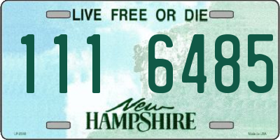 NH license plate 1116485