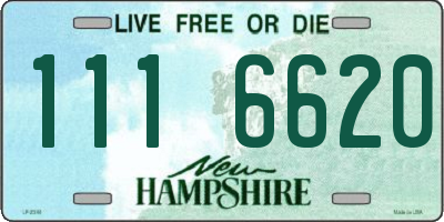 NH license plate 1116620