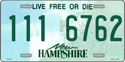 NH license plate 1116762