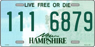 NH license plate 1116879