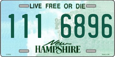NH license plate 1116896