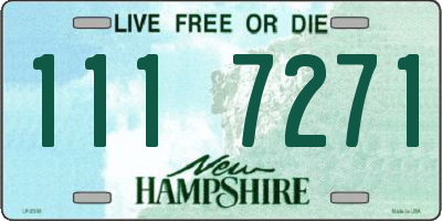 NH license plate 1117271