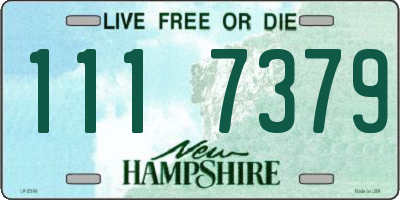 NH license plate 1117379