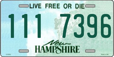 NH license plate 1117396