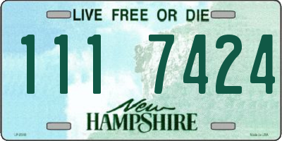 NH license plate 1117424