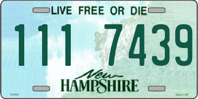 NH license plate 1117439