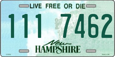 NH license plate 1117462