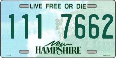 NH license plate 1117662
