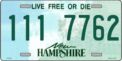 NH license plate 1117762