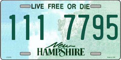 NH license plate 1117795