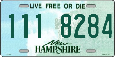 NH license plate 1118284