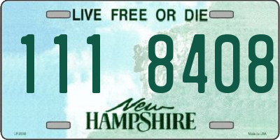 NH license plate 1118408