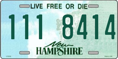 NH license plate 1118414