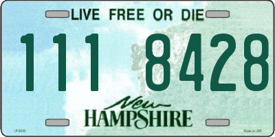 NH license plate 1118428