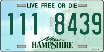 NH license plate 1118439