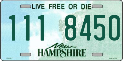 NH license plate 1118450