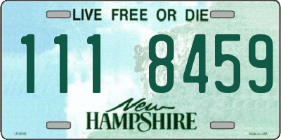 NH license plate 1118459