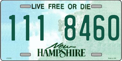 NH license plate 1118460