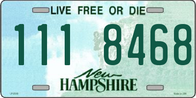 NH license plate 1118468