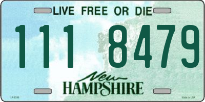 NH license plate 1118479