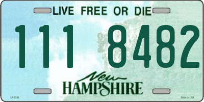 NH license plate 1118482