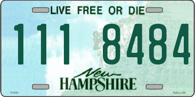 NH license plate 1118484