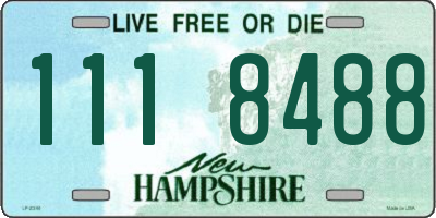 NH license plate 1118488