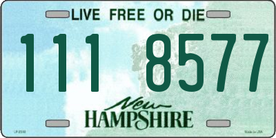 NH license plate 1118577
