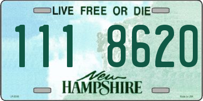 NH license plate 1118620