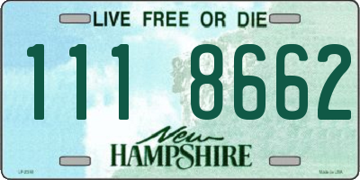 NH license plate 1118662
