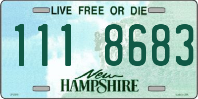 NH license plate 1118683