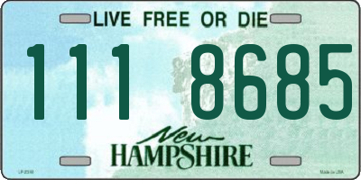 NH license plate 1118685