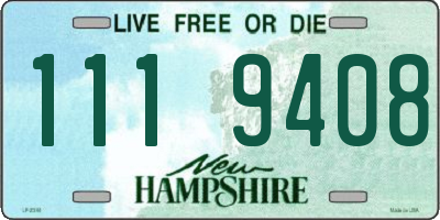 NH license plate 1119408